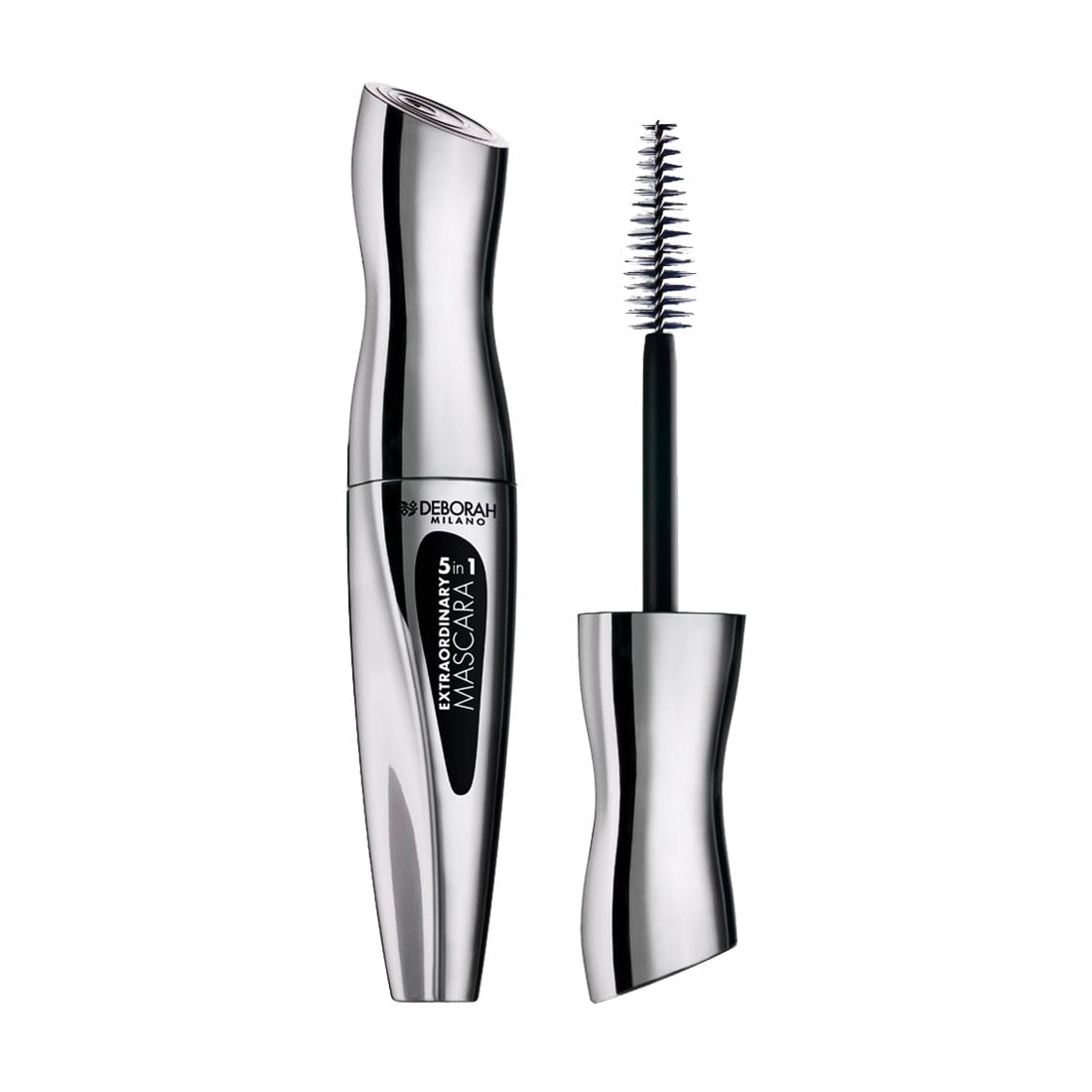 Туш для вій Deborah Extraordinary Mascara 5 in 1 Black, 12 мл